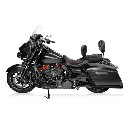 Driver & Passenger Seats with Backrest for Harley CVO Road Street Glide (09-23)