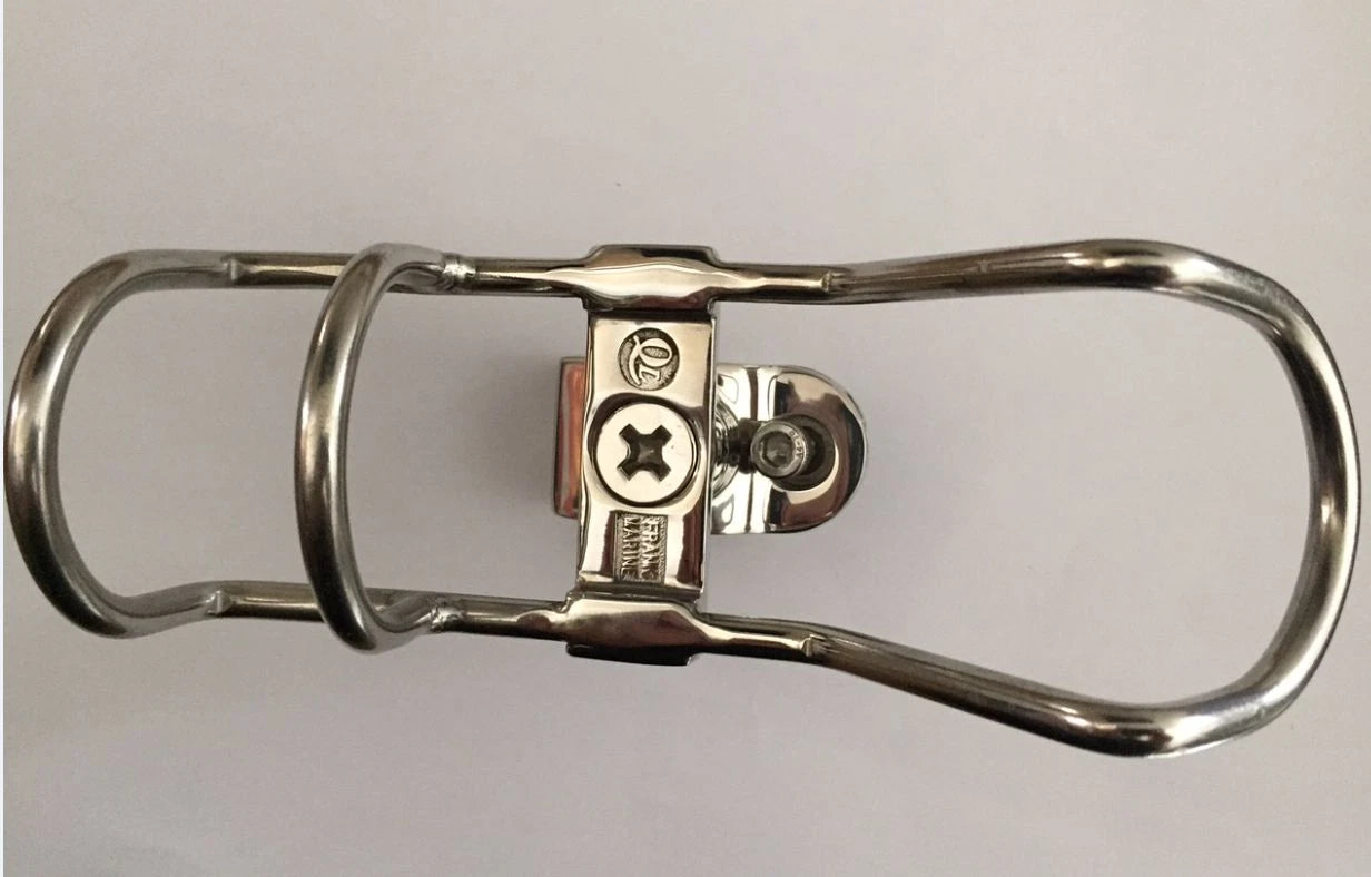Clamp On Rod Holders 32mm 316 Stainless 360 Horizontal/Vertical for All Rails