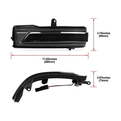 LED Side Mirror Turn Signal Light for Dodge Ram 1500 (2019-2022)