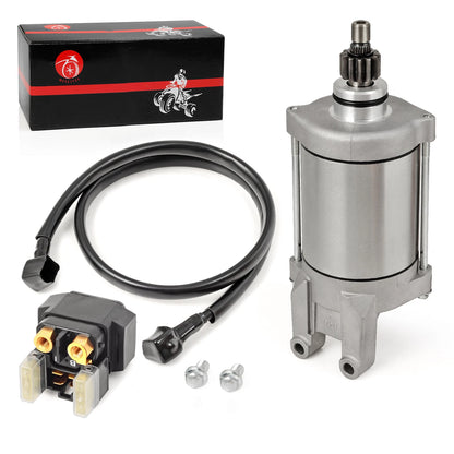 ATV Starter Cable Wire & Solenoid Relay Assy for Yamaha Raptor 660R (2001–2005)