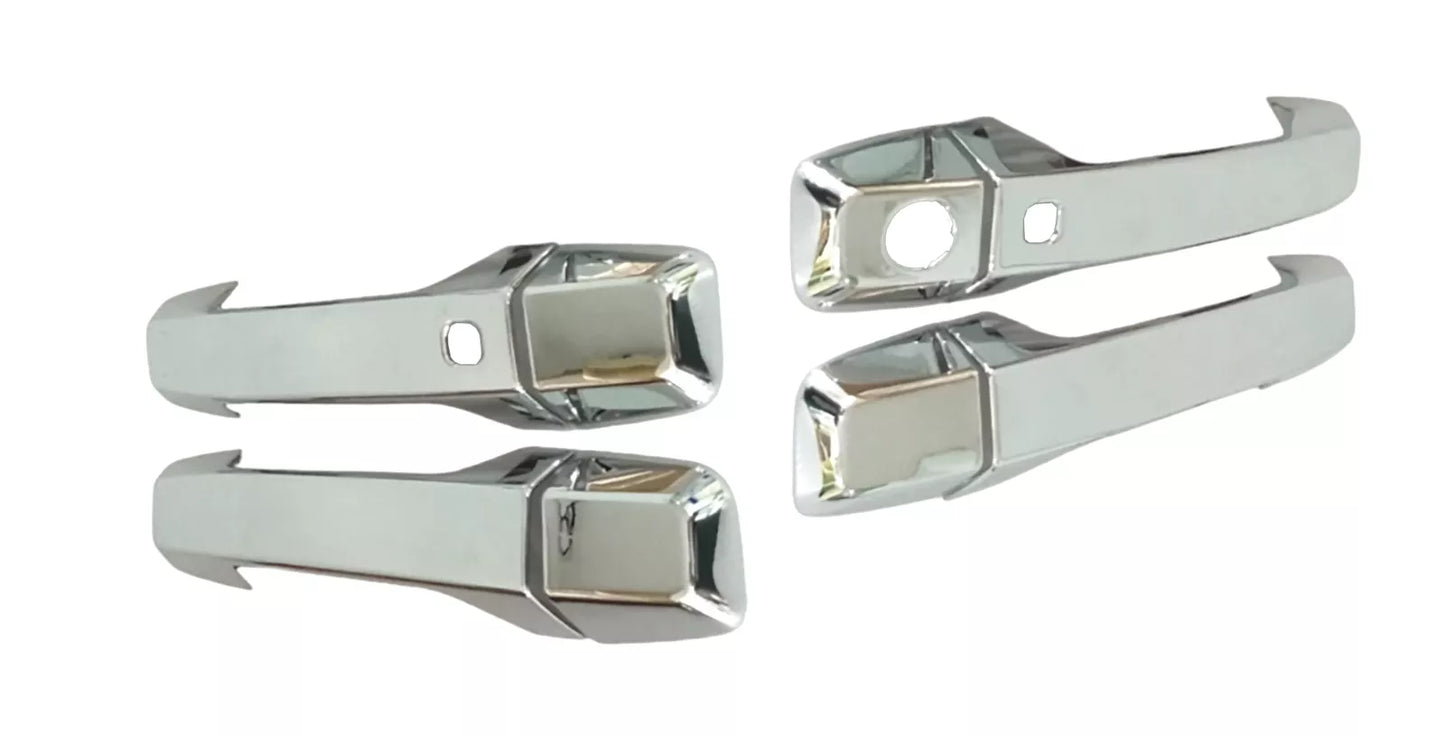 4 x Door Catch Handle Cover Trim Chrome for Mitsubishi L200 Triton (2024-2025)