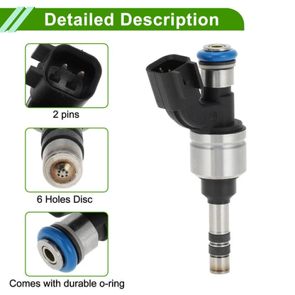 Fuel Injector for Chevrolet Malibu 2.4L Black (2013-2014)