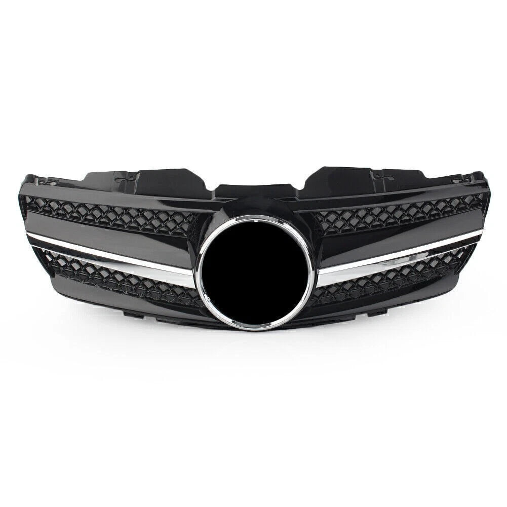 Black Upper Front Grille for Mercedes Benz SL R230 (2003-2006)
