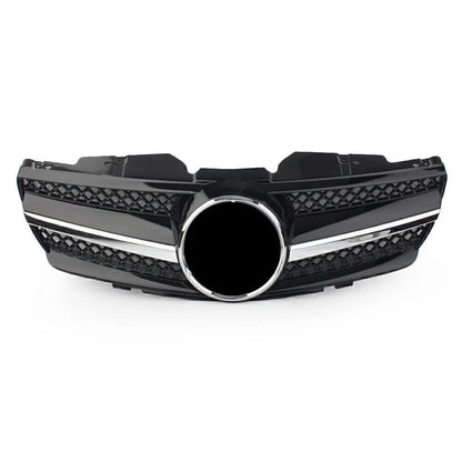 Black Upper Front Grille for Mercedes Benz SL R230 (2003-2006)