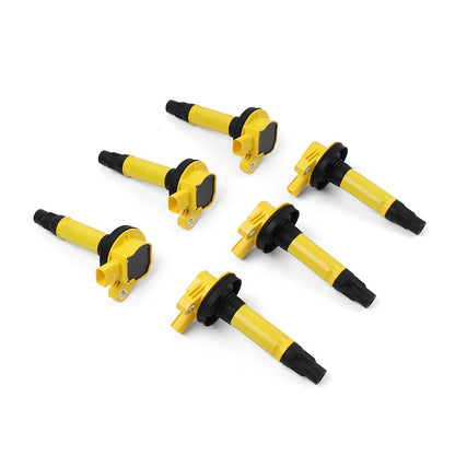 6 x Ignition Coils for Ford Edge, Explorer, Mustang & Mazda (2007-2023)