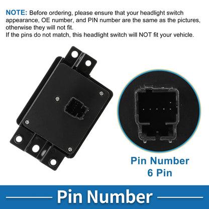 Headlight Switch for Dodge Dakota (2005 - 2010)
