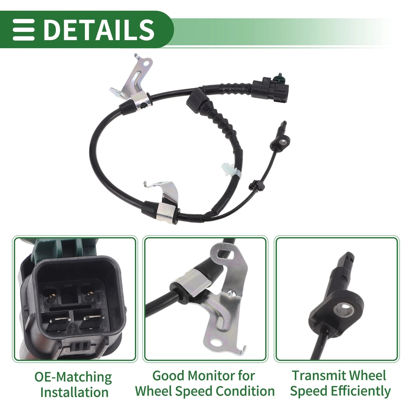 ABS Wheel Speed Sensor for Honda Civic Ex (2017-2019)
