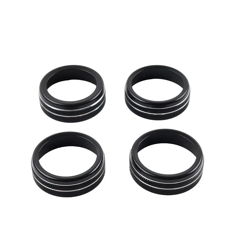 AC Climate Control Knob Trim for Toyota Tacoma (2016-2023) Black
