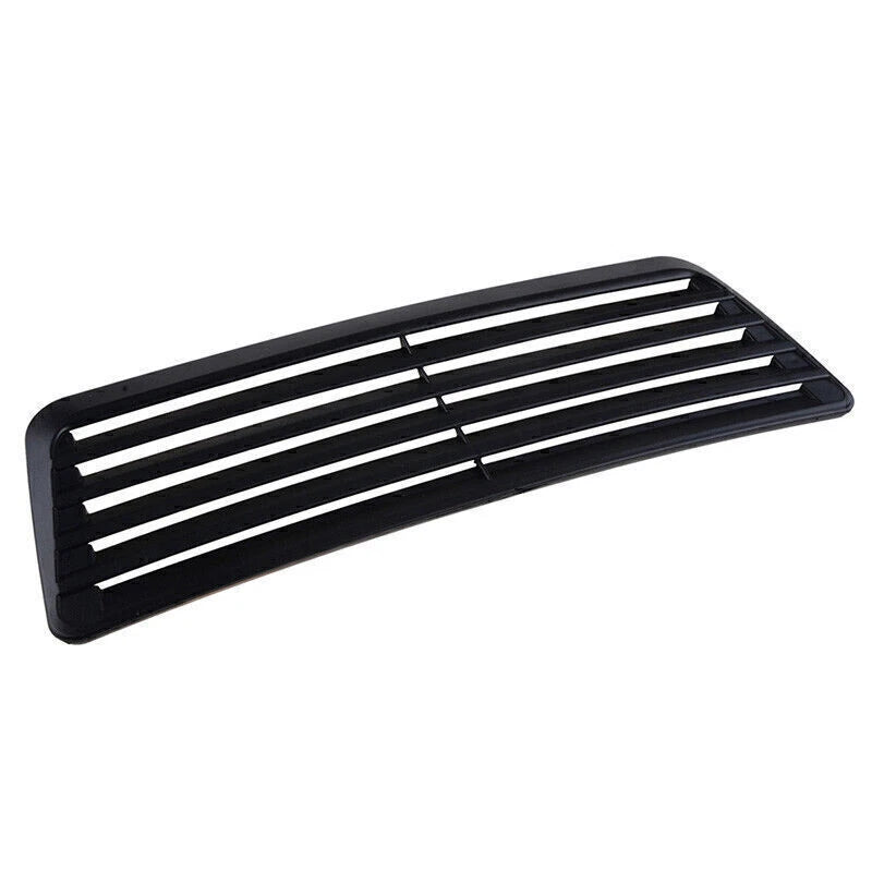 2 x Hood Vent Louver Scoop Cover for Universal Black ()