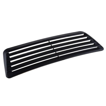 2 x Hood Vent Louver Scoop Cover for Universal Black ()
