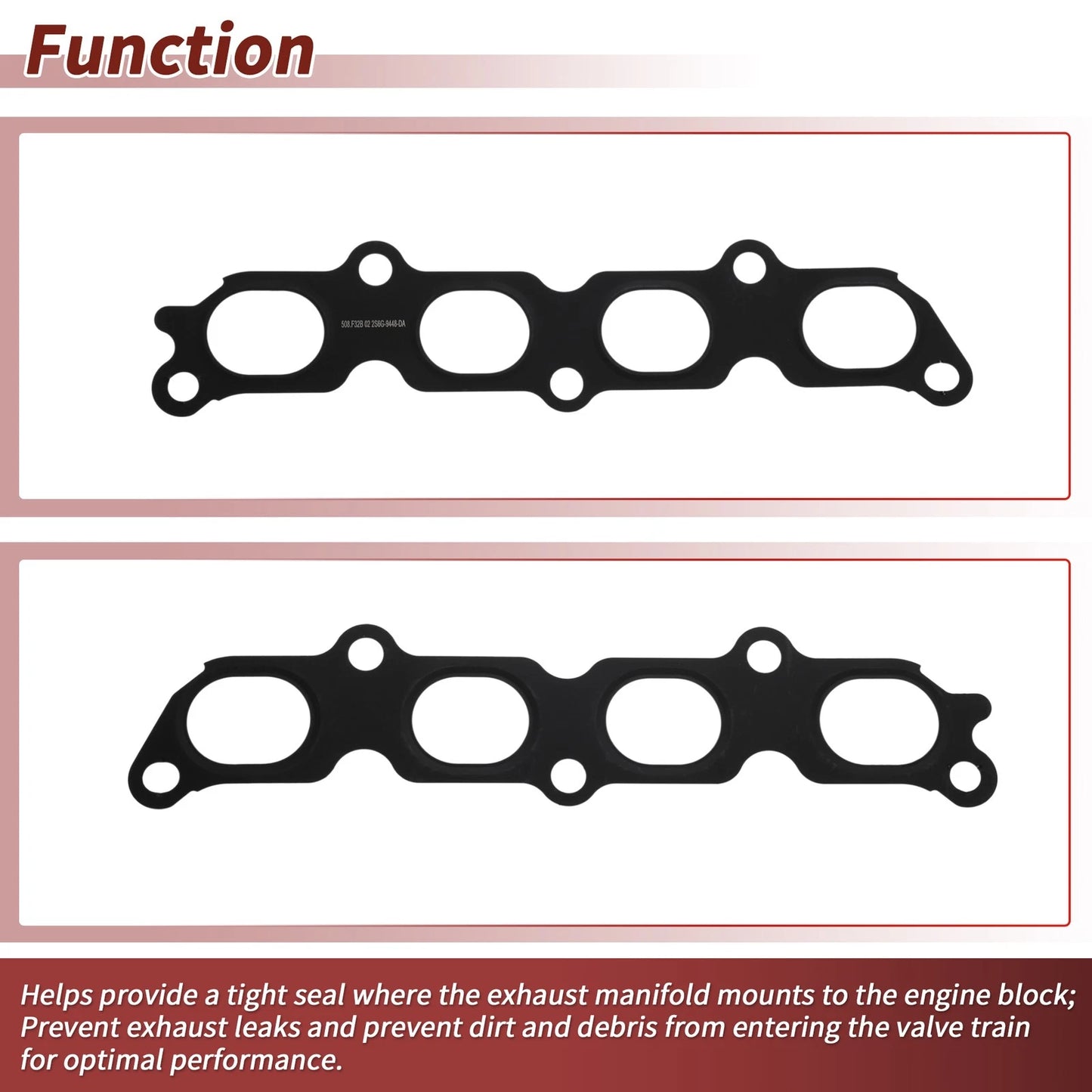 Exhaust Manifold Header Gasket for Ford Focus (2004-2020)