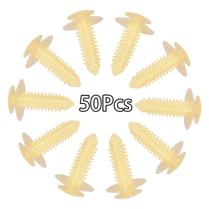 Beige Interior Trim Retainer Fastener Clips for Jeep (Fits 34202599)