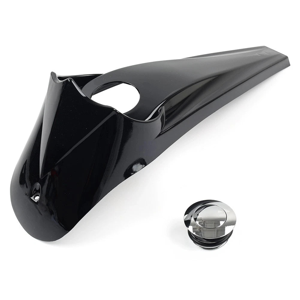 Stretched Dash Panel & Gas Tank Cap for Harley Electra Glide Ultra (2014-2023)