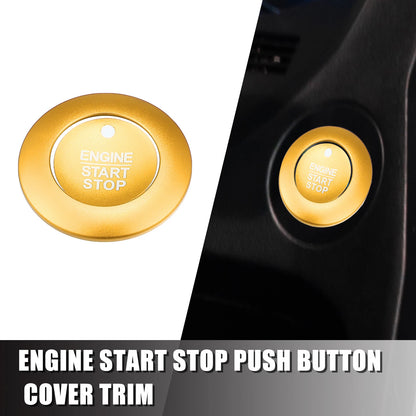 Aluminum Alloy Push to Start/Stop Button Cover for Ford Explorer (2020-2023)