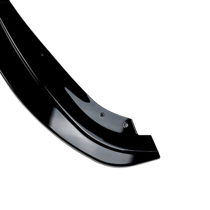 Gloss Black Front Spoiler Lip for BMW 3 Series E90 E91 (2009-2012)
