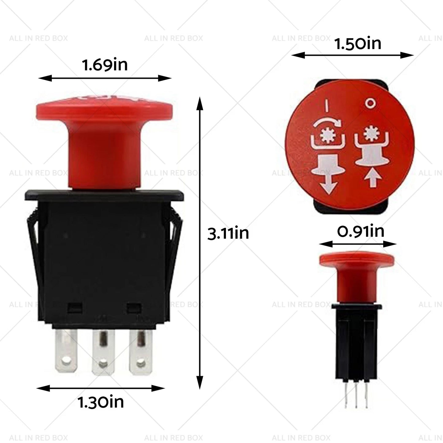 PTO Switch for Husqvarna & Craftsman Ride-On Mowers