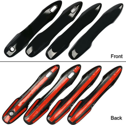 Black Mirror Covers & Door Handle Covers for 2018-2023 Toyota Camry