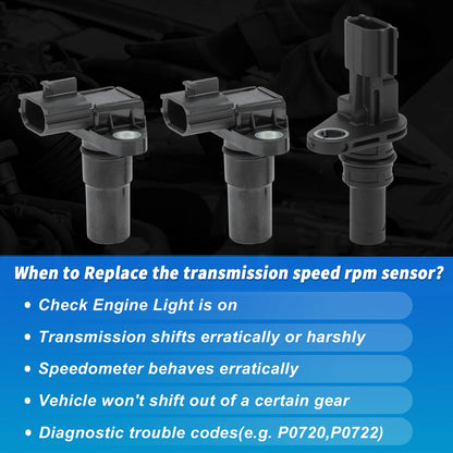 Transmission Input Output Speed Sensor for Nissan Sentra (2007-2024)