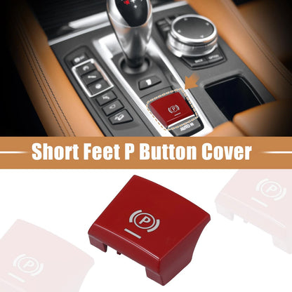 Short Feet P Button Cover for BMW 7 Series F01 F02 2009-2014 (2009-2014)