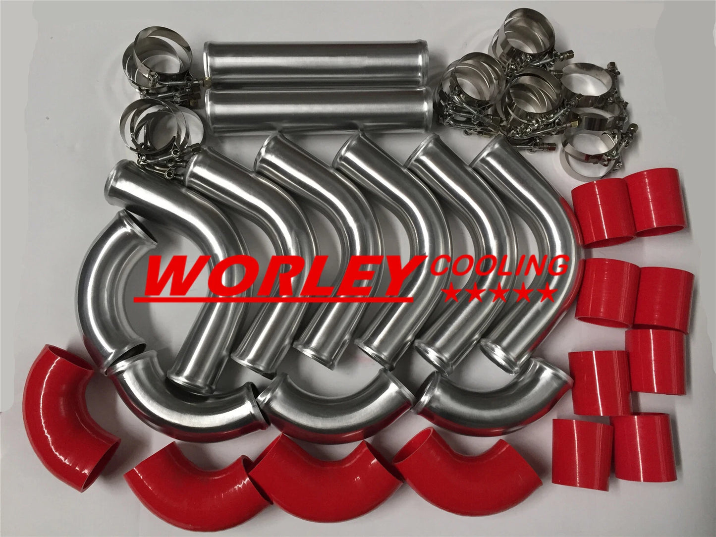 2.25" FMIC Intercooler Piping Kit for Turbo (550 x 230 x 50mm) (2023)