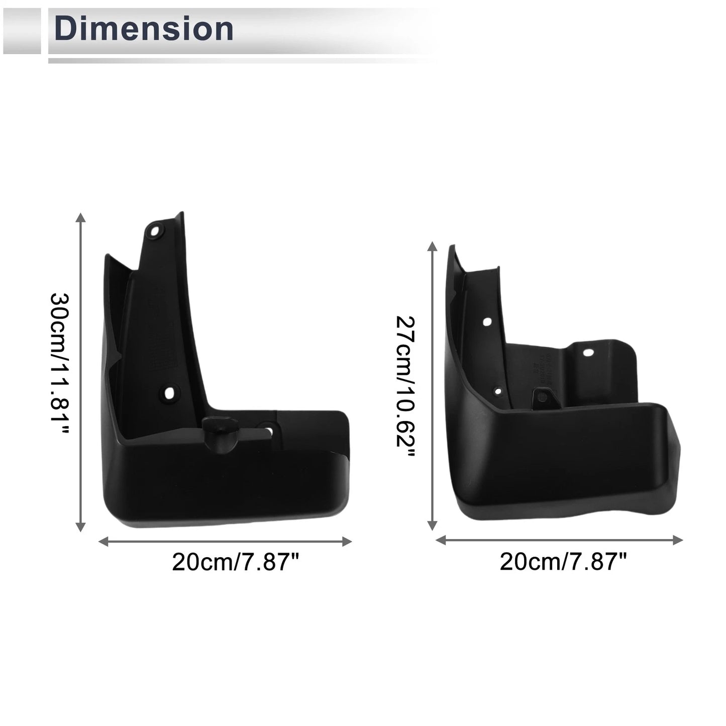 Mud Flaps Splash Guards 1 x Set for Subaru Outback (2021-2022)
