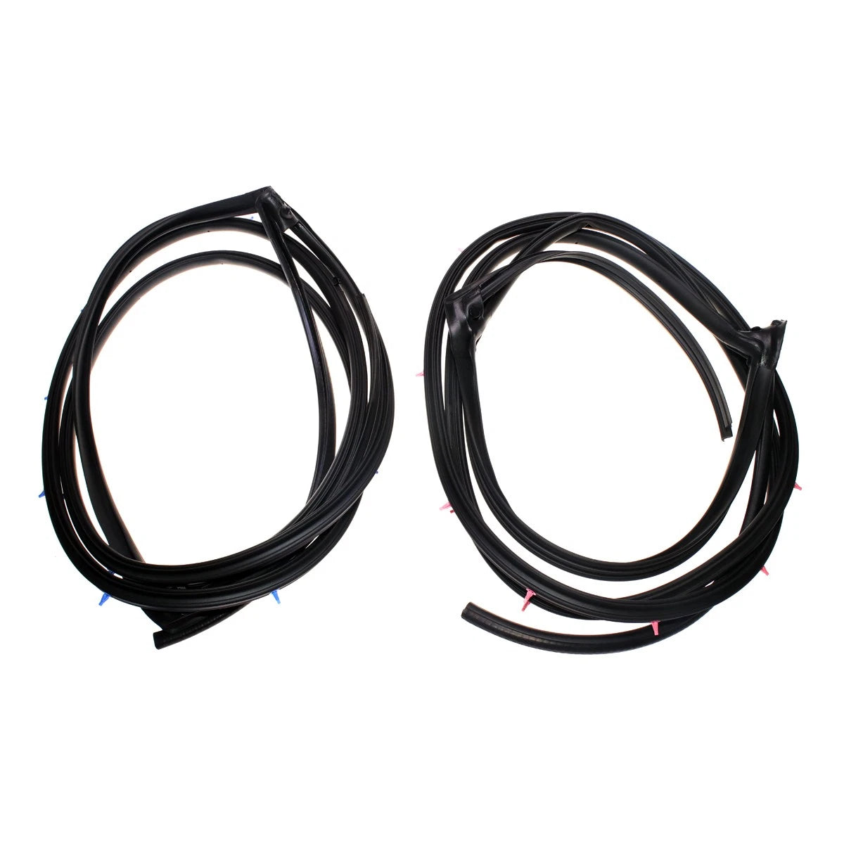 Rear Door Weatherstrip Set for Honda Fit Jazz Hatchback 2004-2006