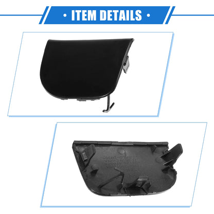 Front Left Bumper Tow Hook Cover for Toyota Prius XW30 (2012-2015) Black