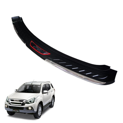 Rear Bumper Step Protector Scratch Guard Plate Chrome for Isuzu MU-X (2017-2020)