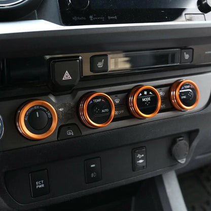 AC Switch Button Knob Trim Cover for Toyota Tacoma (2016-2023)