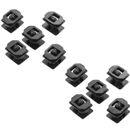 10 x Black Panel Moulding Clips for Ford Lincoln MKZ (2013-2020)