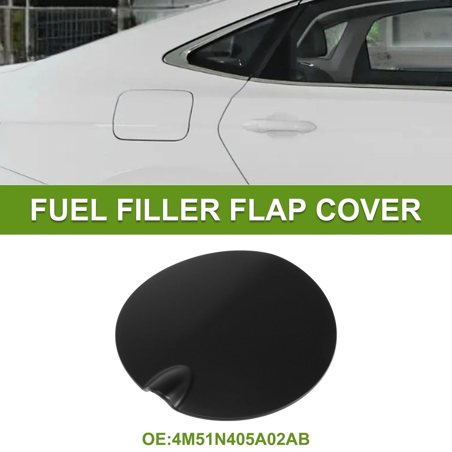 Fuel Tank Door Cap for Ford Focus (2007-2011) Fuel Filler Flap Cover