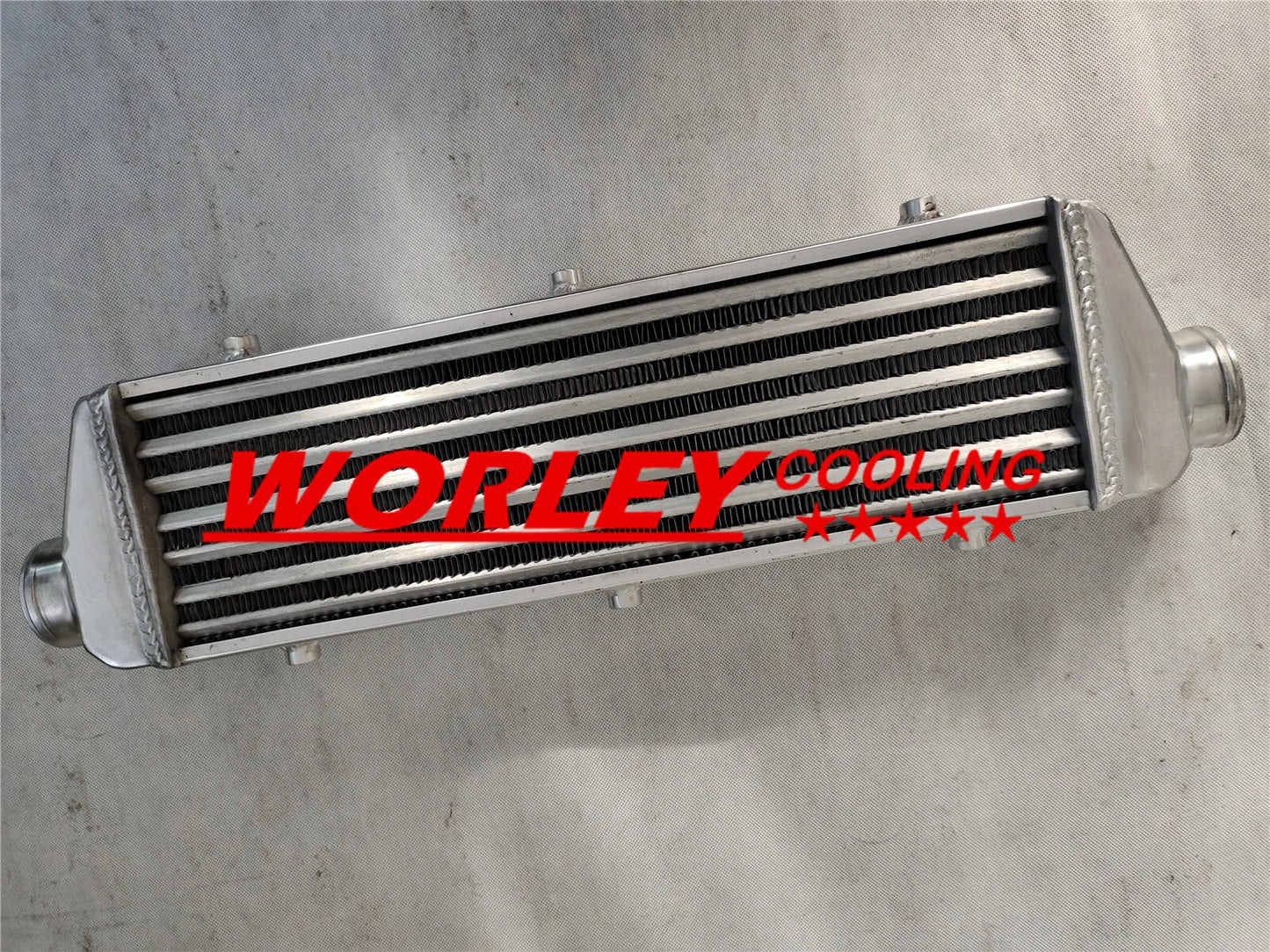 18" x 5.5" x 2" FMIC Turbo Aluminum Intercooler for Universal