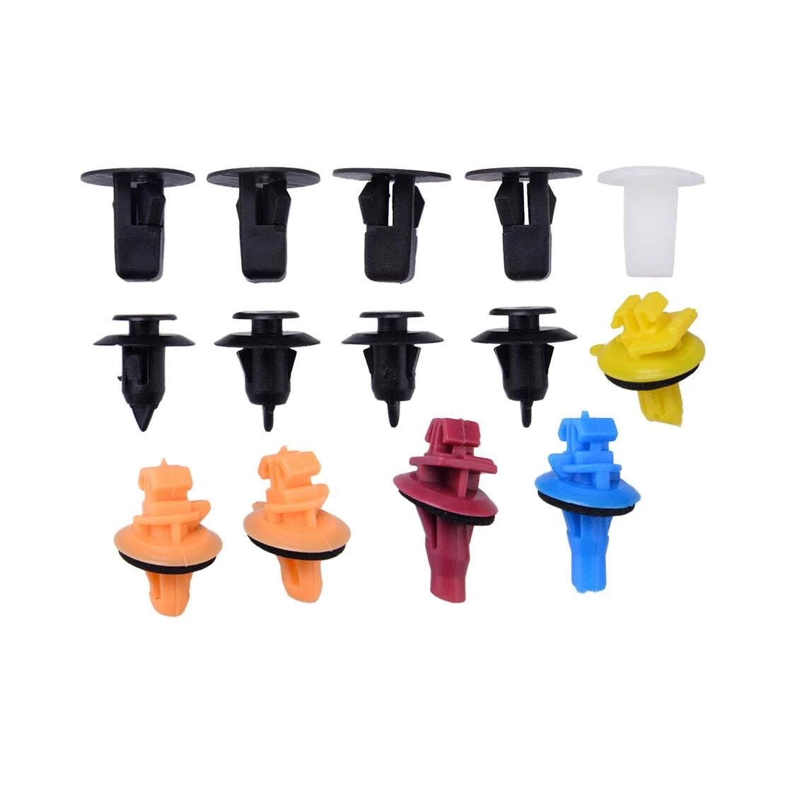 Fender Door Panel Trim Mould Kit Flare Clips for Toyota Prado 120 (2003-2009)