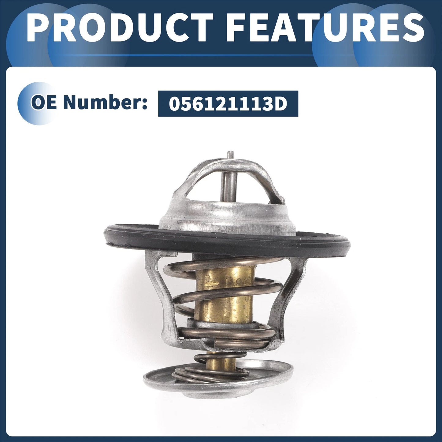 Engine Coolant Thermostat for Ford Consul (1972-1974)