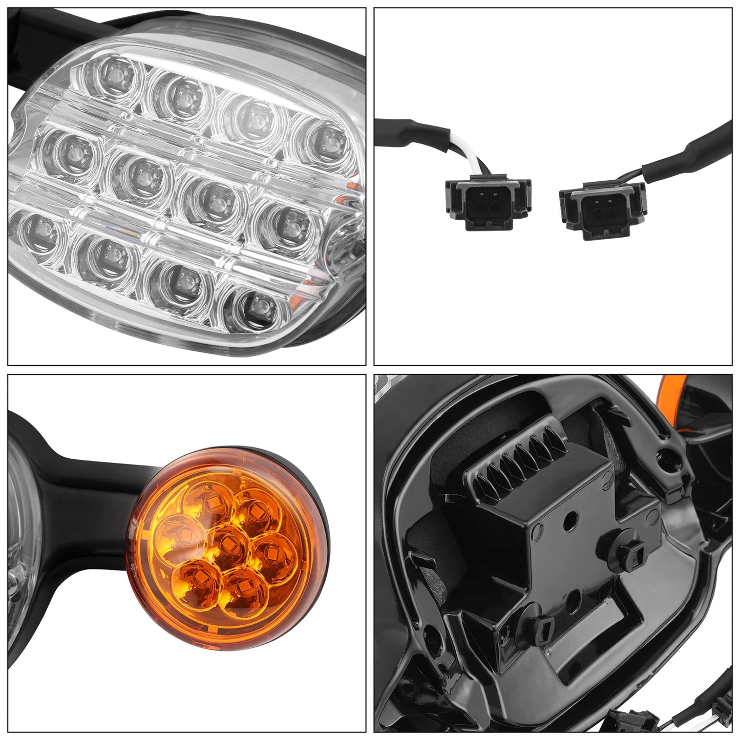 LED Rear Brake Tail Light Turn Signals for Harley Low Rider FXLR (2018-2020)