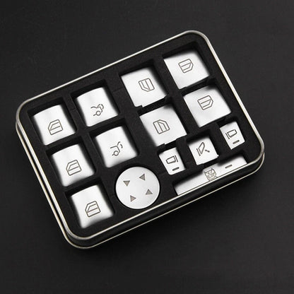 Button Switch Trim Accessories for Mercedes W204/W212 (2007–2013)