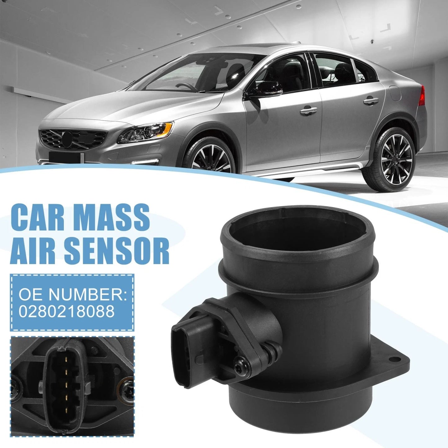 Mass Air Flow Sensor for Volvo S60 S80 C70 XC90 (2001-2010)
