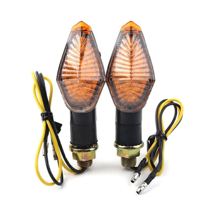 Mini Amber Turn Signal Lights 12V LED for Harley Motorcycle (2014-2023)