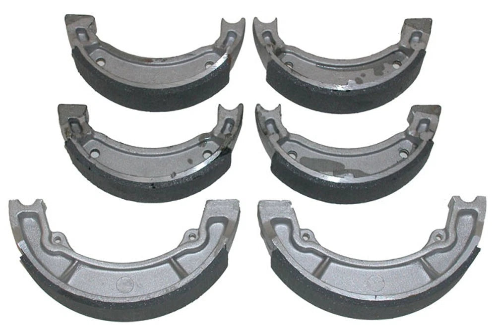 Front & Rear Brake Shoes for Yamaha Breeze 125 (1989–1991)