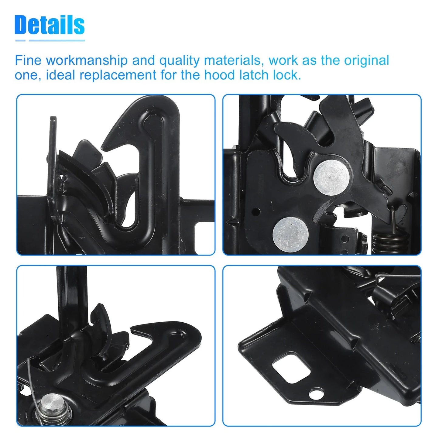 Hood Lock Latch Assembly for Chevrolet Impala (2006-2016)