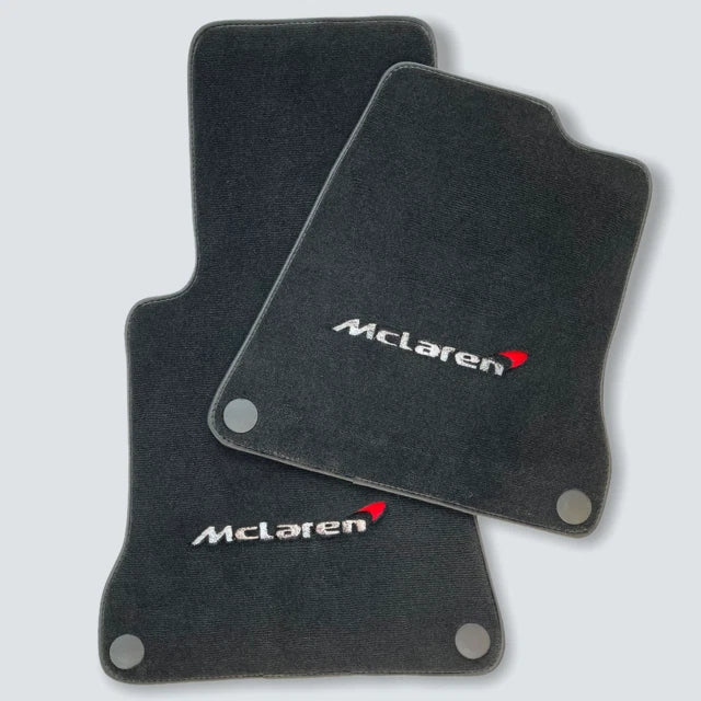 Tailored Floor Mats Set for McLaren MP4 12C with Emblem (2011-2014)