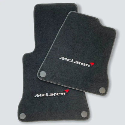 Tailored Floor Mats Set for McLaren MP4 12C with Emblem (2011-2014)