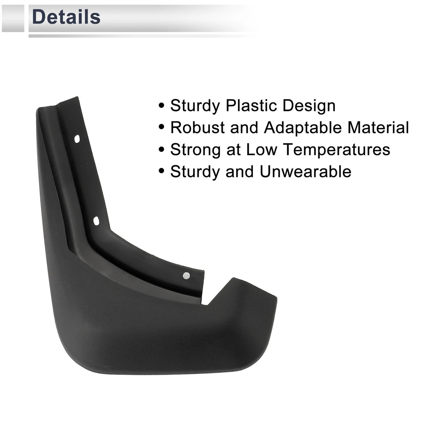 Mud Flaps Splash Guards 1 Set for Volvo S60 (2012-2019)