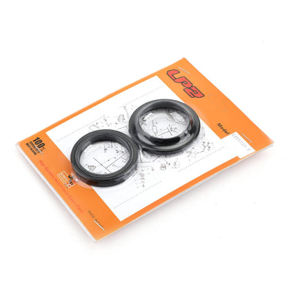 Fork Seal Ring Set with Dust Caps for Kawasaki ZX KX KLX ZR ZRX