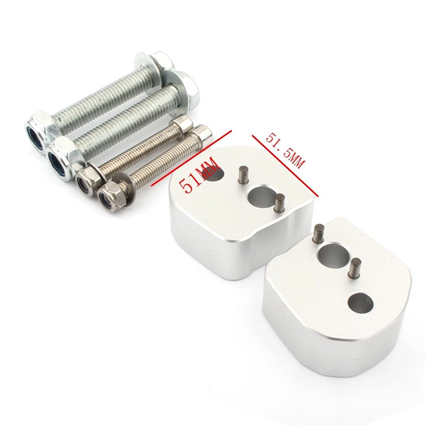 2 x Handlebar Riser Clamp Adapter for Yamaha FJR1300 (2006-2024)