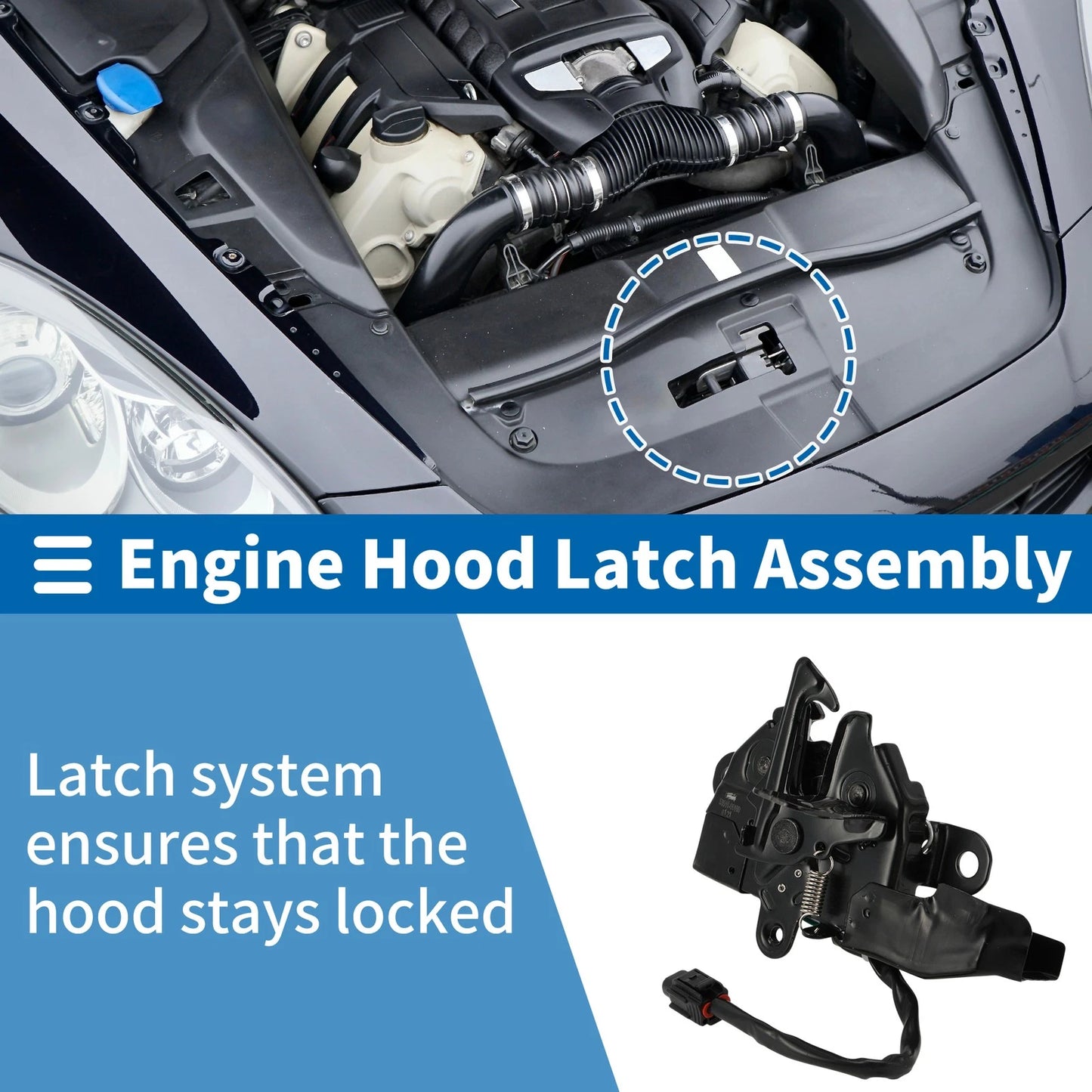 Bonnet Latch Assembly for Toyota Camry (2006-2015) 1 x Pcs