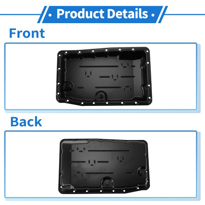 Engine Oil Pan for Toyota Lexus GS350 (2007-2011) Steel Black