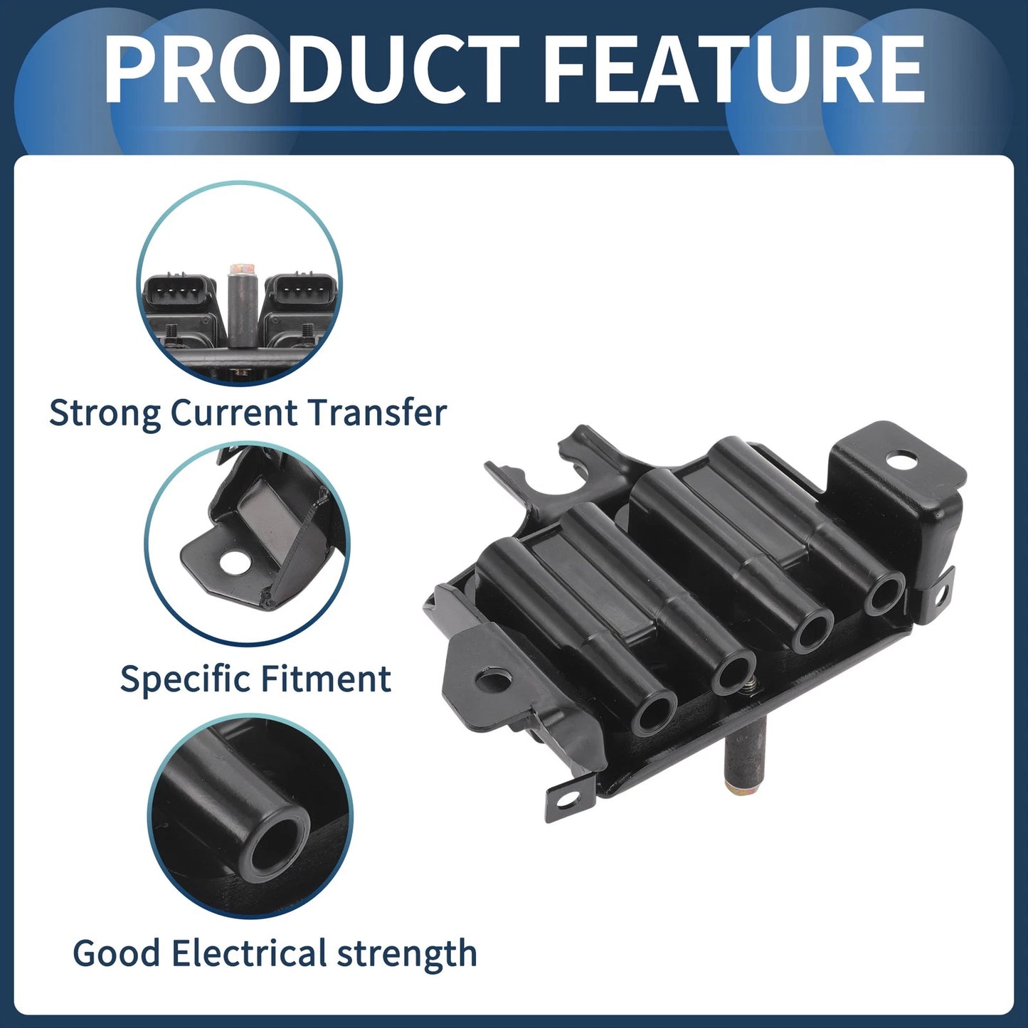 Ignition Coil Pack for Mazda Miata 1.8L L4 (1994-1995)