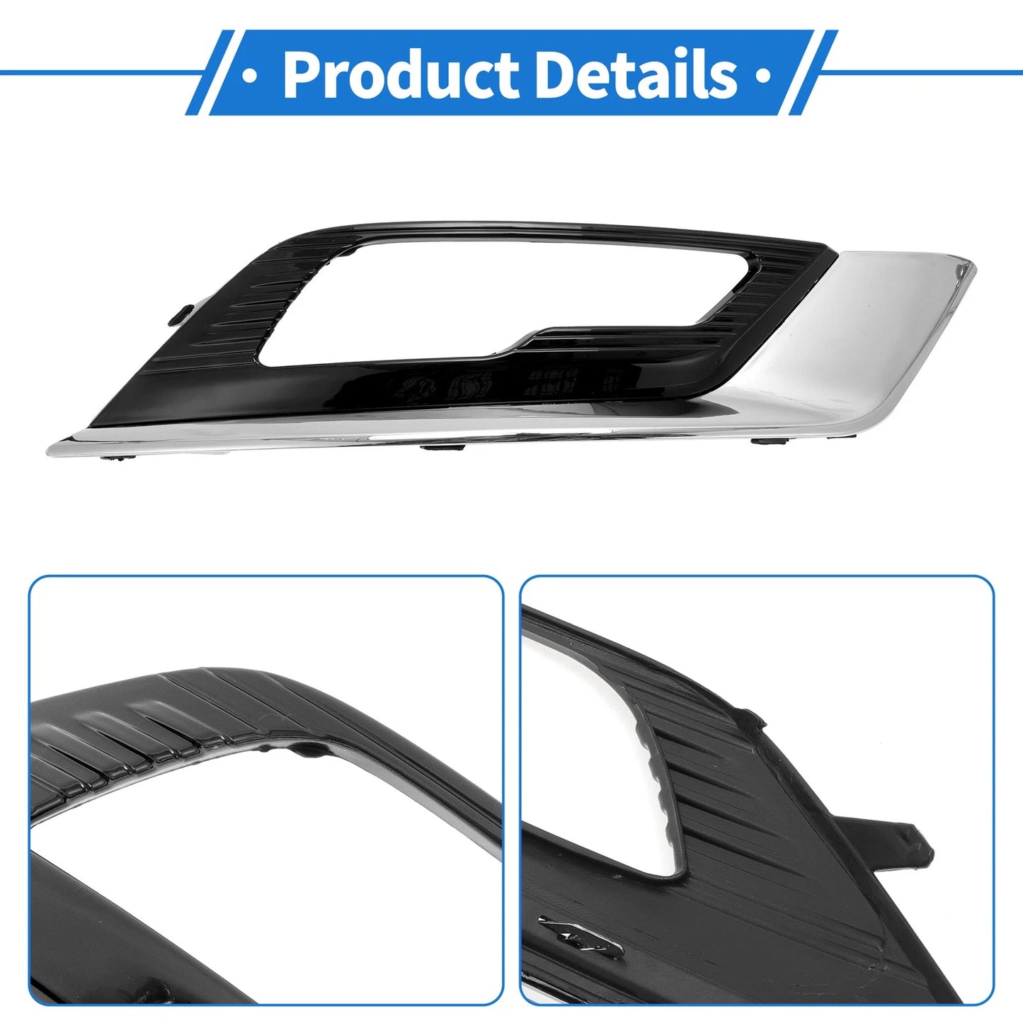 Front Right Fog Light Grill for Ford Fusion (2017-2018) - 1 x Pcs