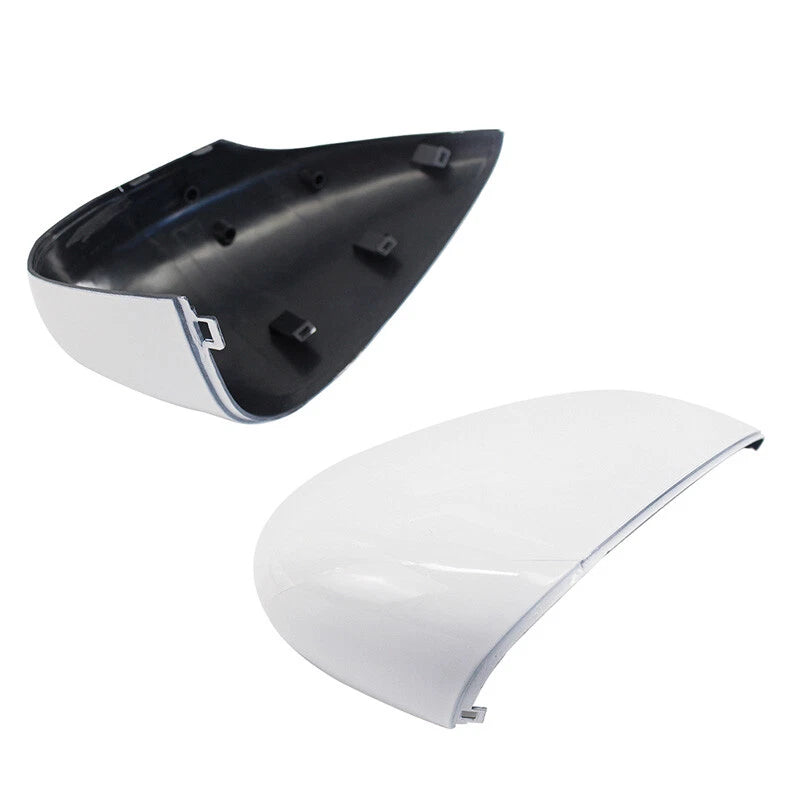Left & Right 2 x Side Rearview Mirror Cover Caps for 2011-2017 Ford Fiesta
